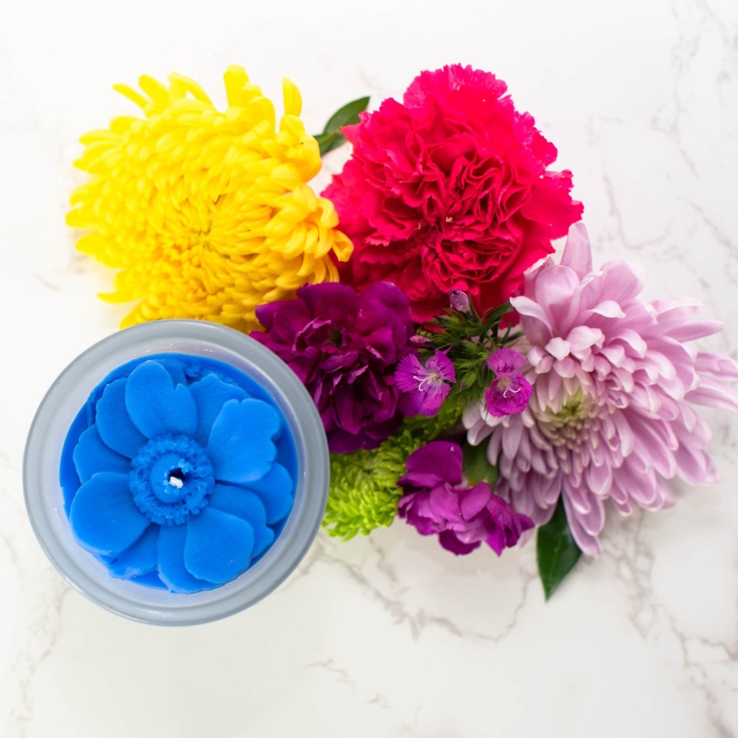 Anemone Flower Candle - Eco-Friendly