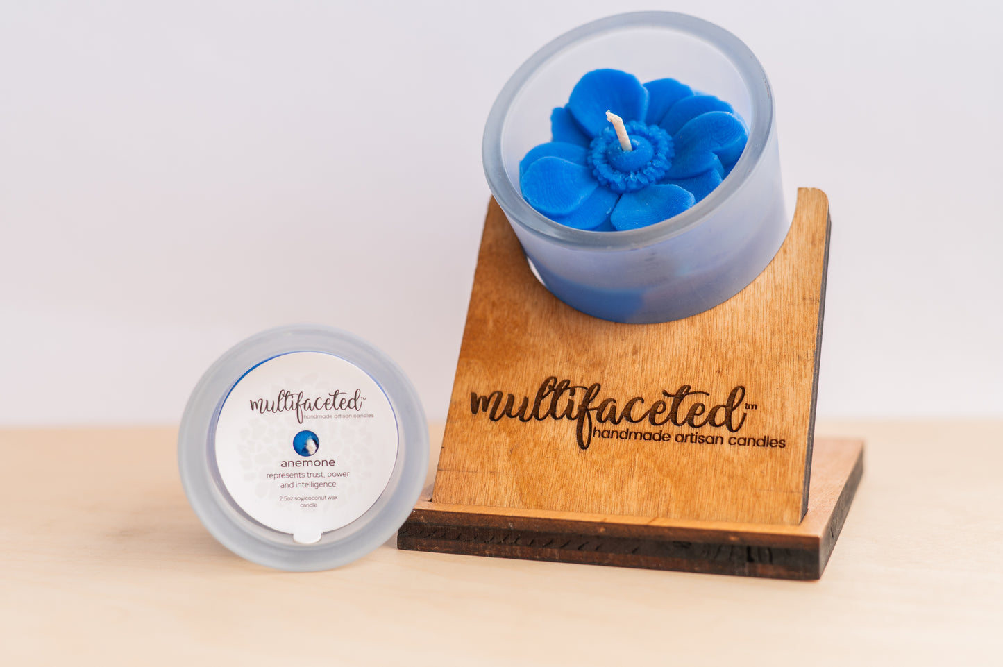 Anemone Flower Candle - Eco-Friendly