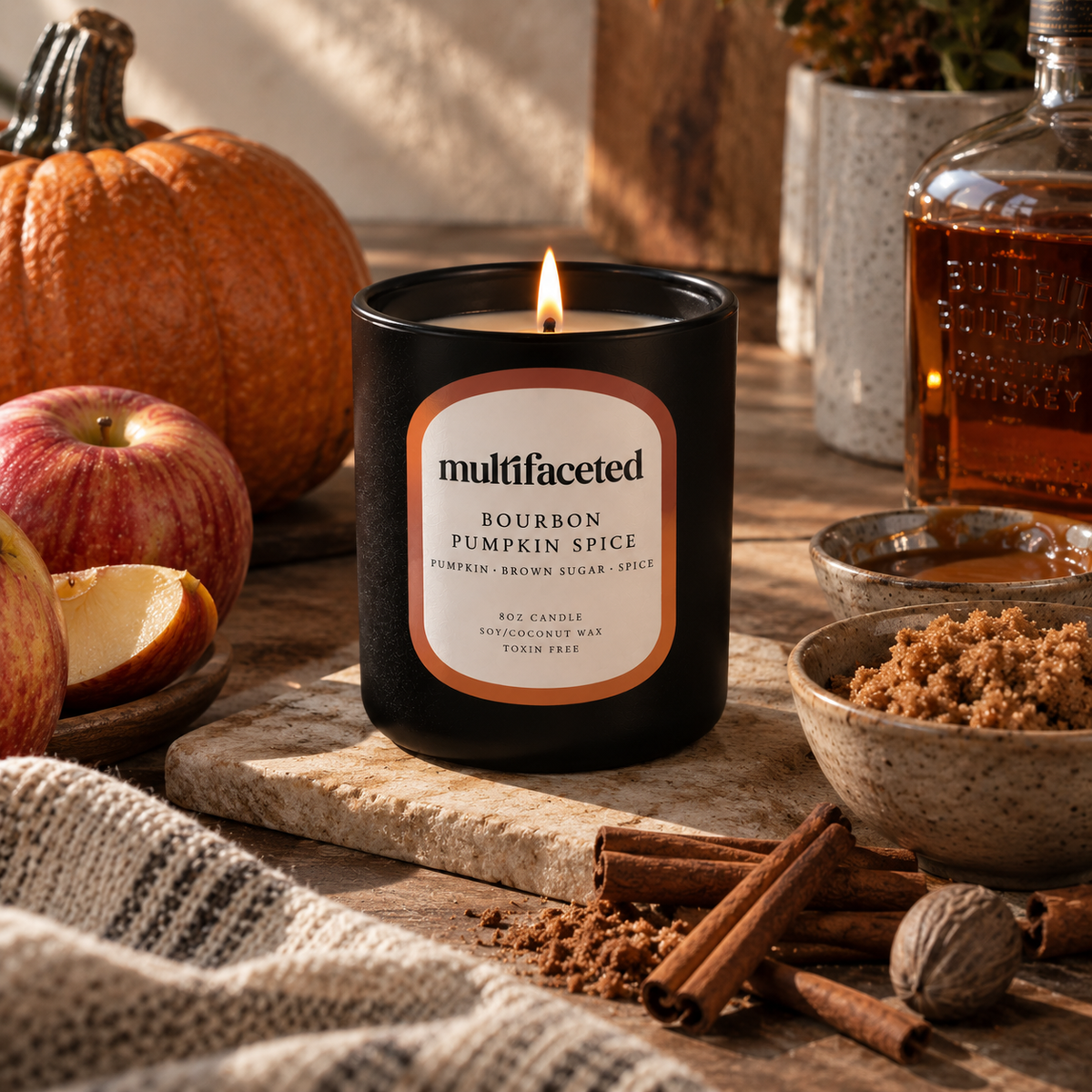 Bourbon Pumpkin Spice Candle