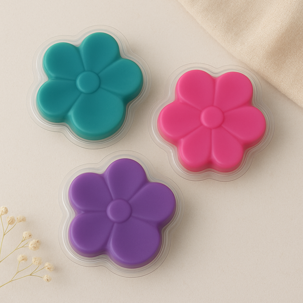 Flower-Shaped Wax Tart