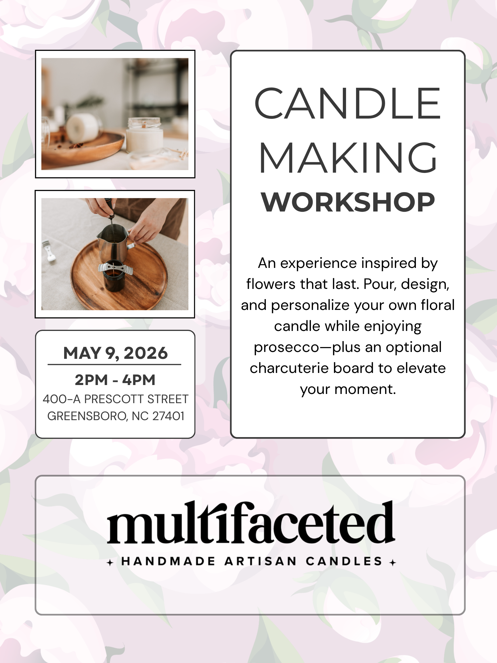 May Candle Making Class