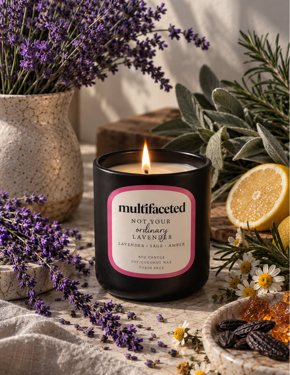 Not Your Ordinary Lavender Candle