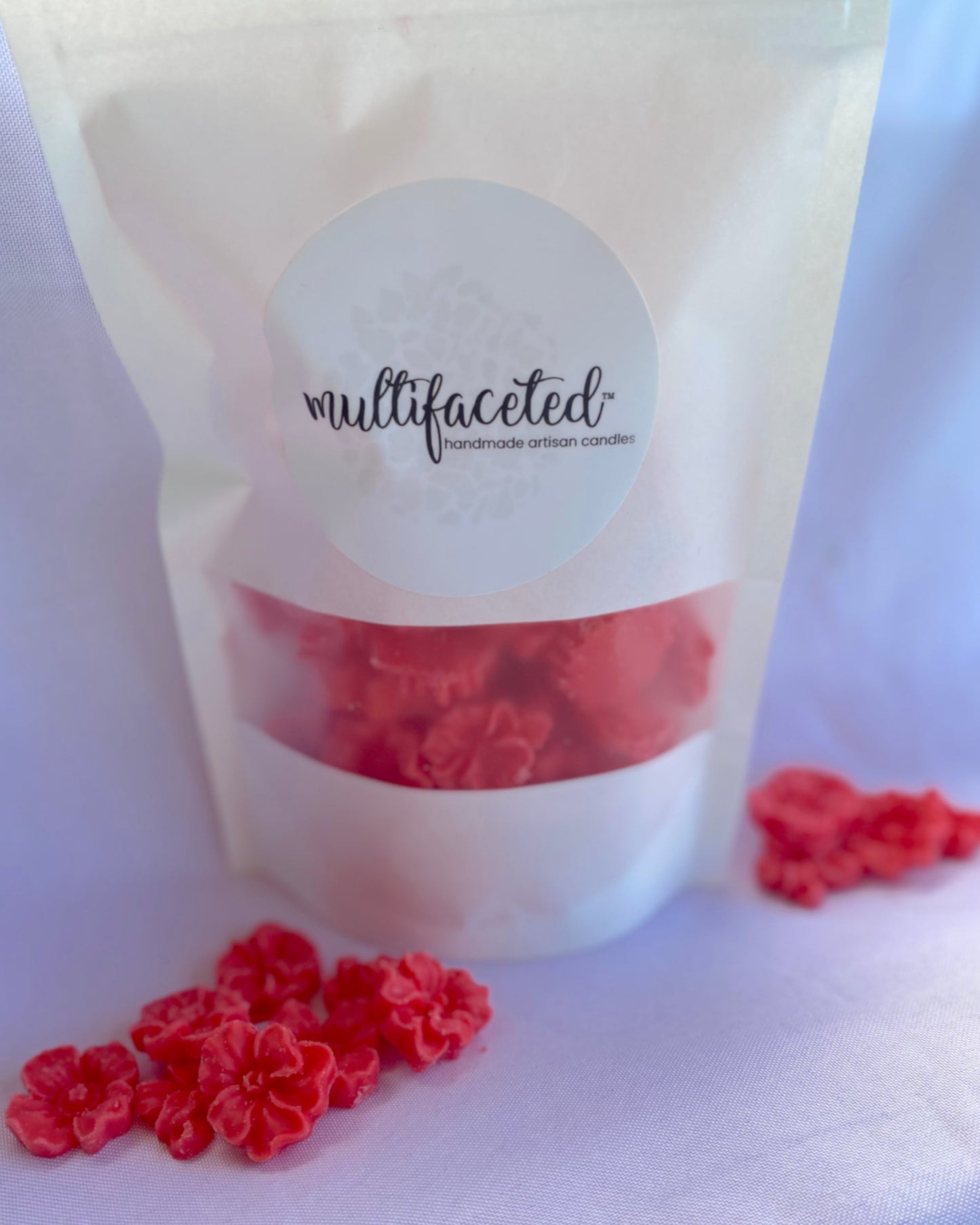 Rose Flower Top Candle - Eco-Friendly