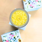 Water Lily Flower Candle