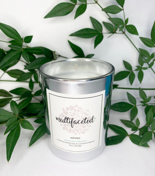 Winter Scent Candle - Eco-Friendly 8 oz.