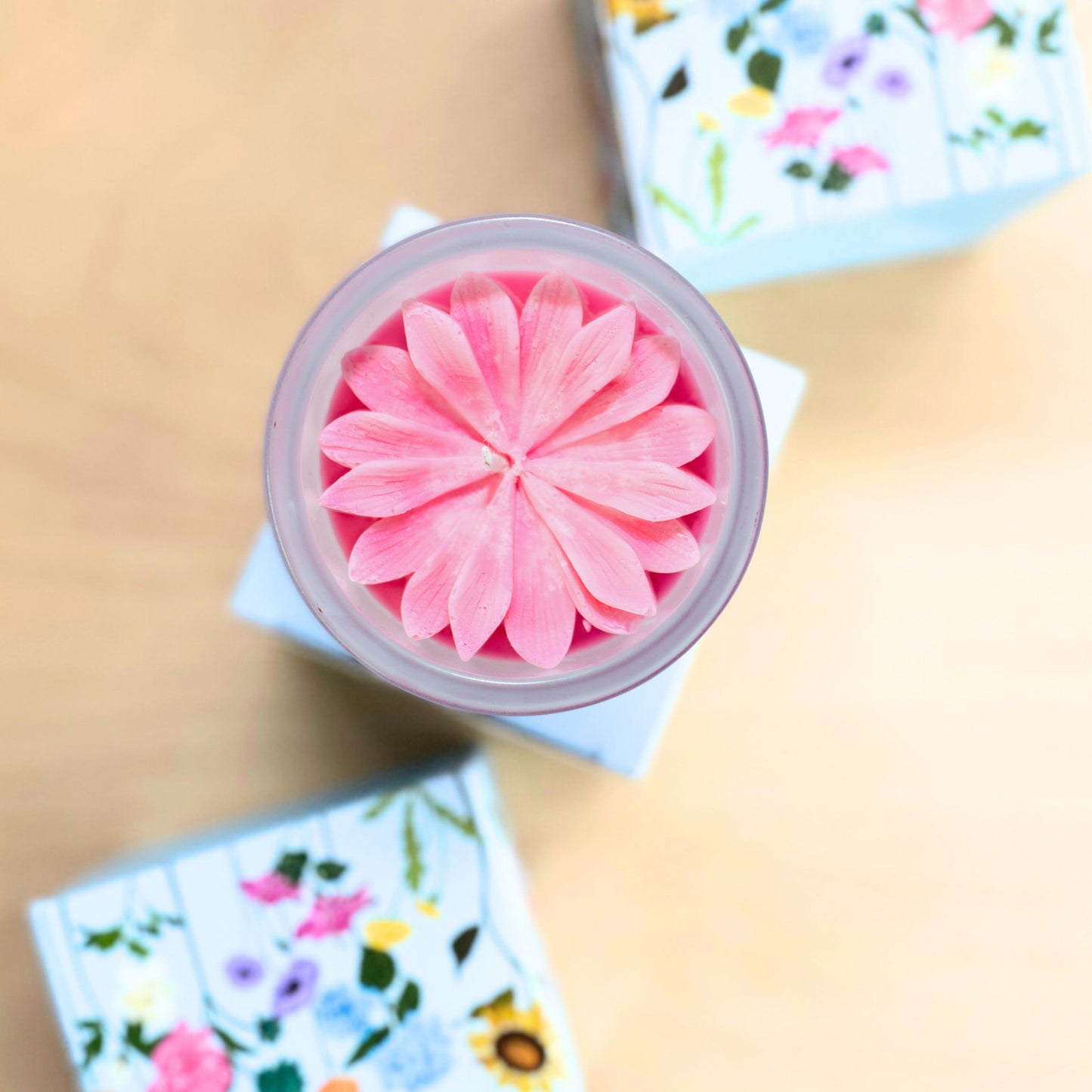 Bitterroot Flower Candle