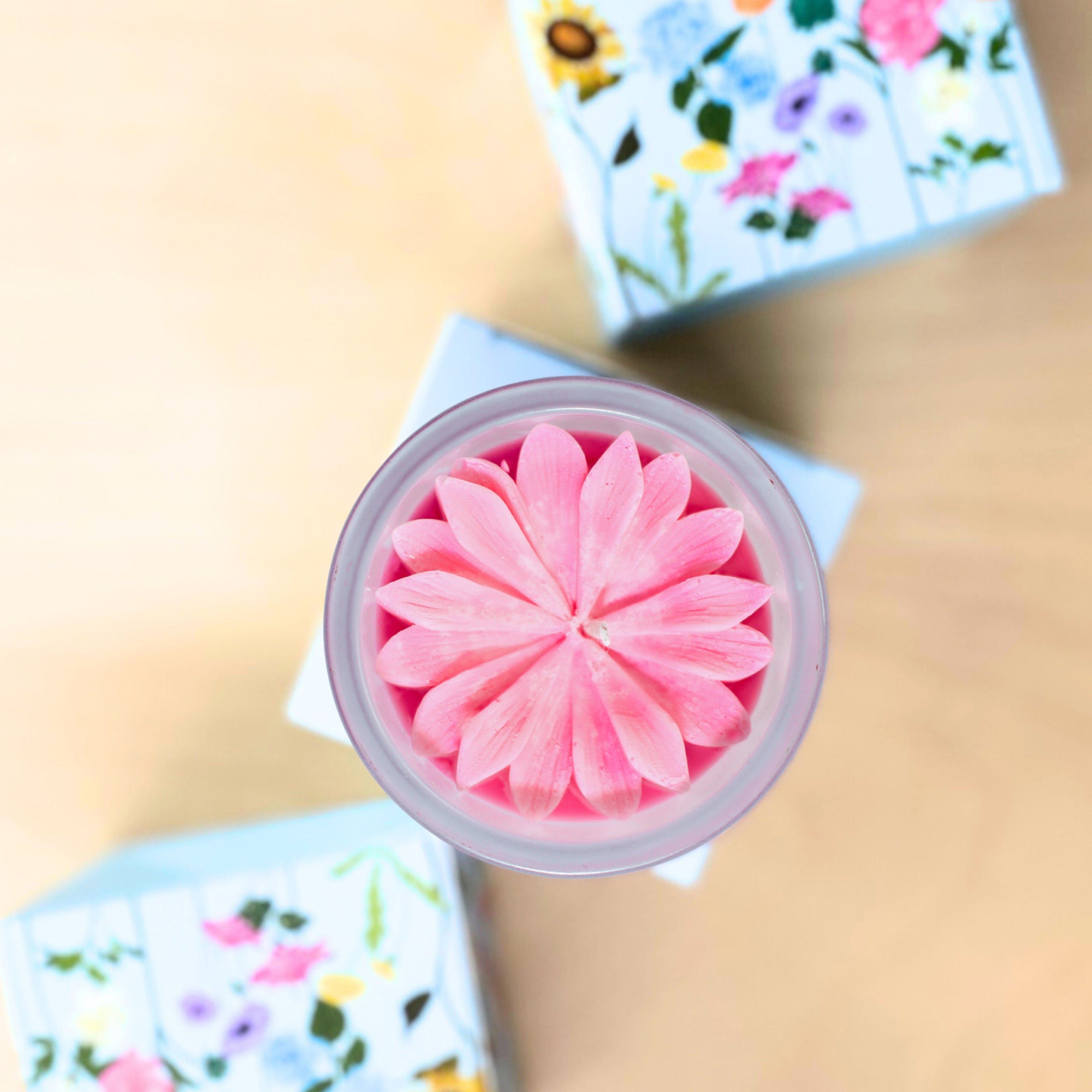 Bitterroot Flower Candle