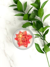 Load image into Gallery viewer, Christmas Poinsettia Candle
