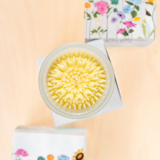 Dandelion Flower Candle