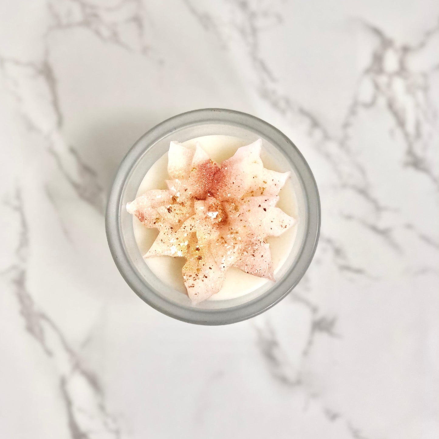 Poinsettia - Christmas Scent Candle - Eco-Friendly