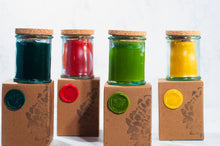 Load image into Gallery viewer, All Natural Beeswax - Deep Green - Eco-Friendly 4 oz.
