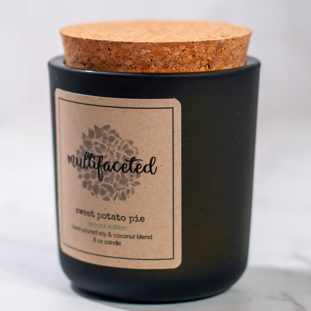 Sweet Potato Pie Scent Candle - Eco-Friendly 8 oz.