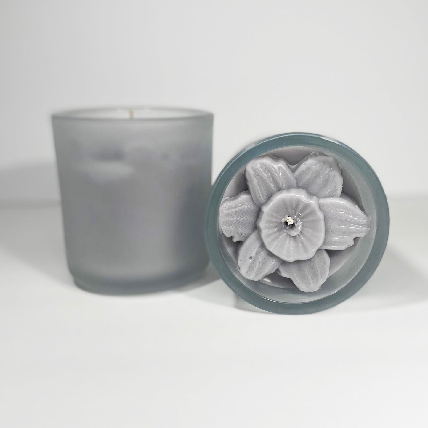 Daffodil Flower Top Candle - Eco-Friendly