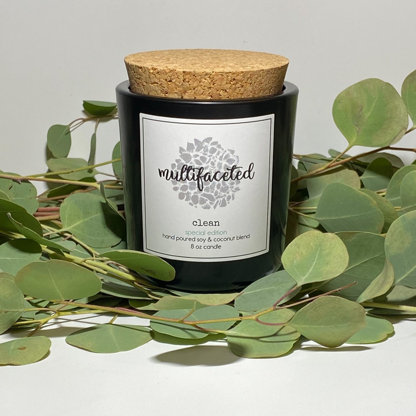 Clean Scent Candle - Eco-Friendly 8 oz.