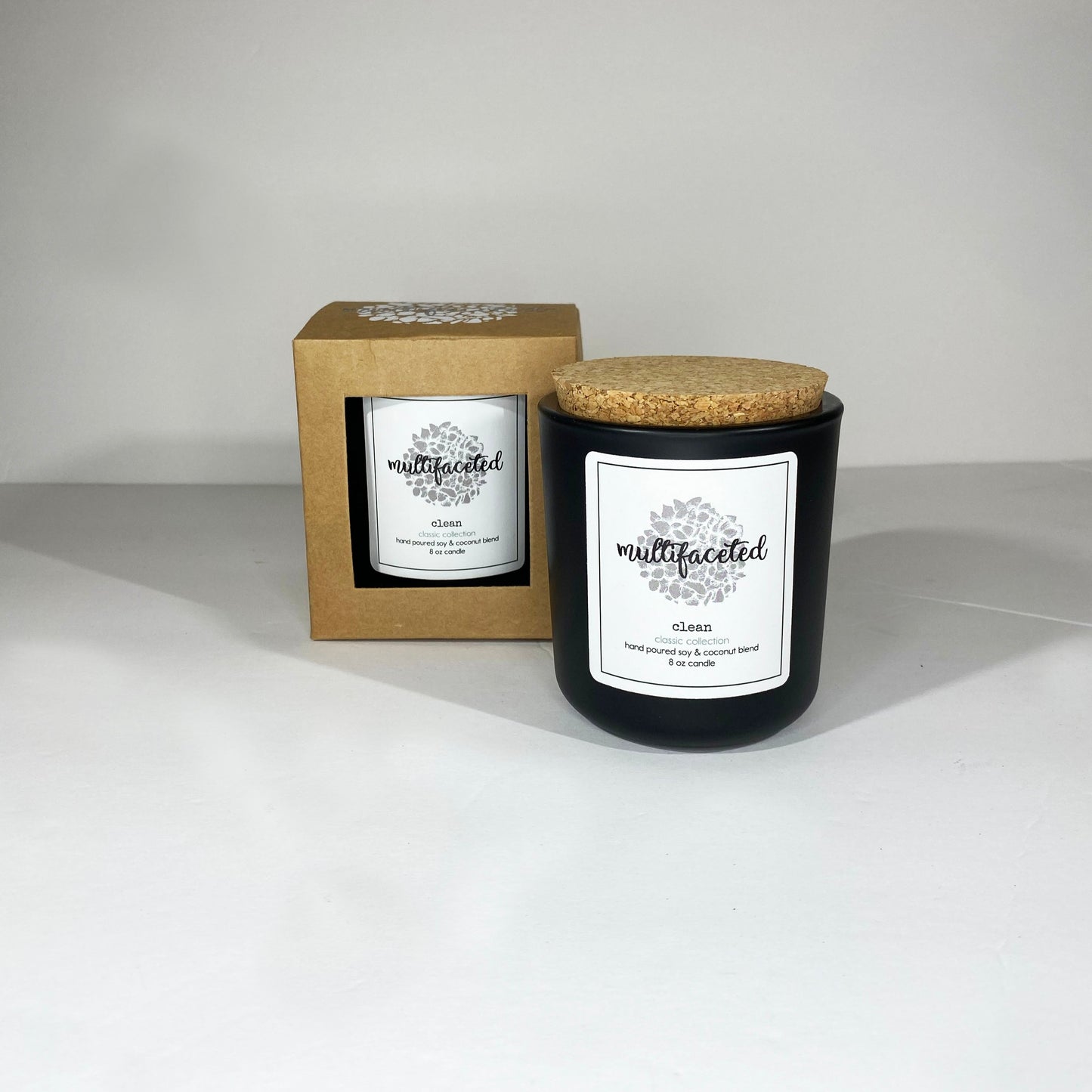 Clean Scent Candle - Eco-Friendly 8 oz.