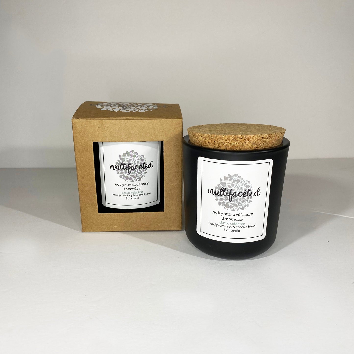 Not Your Ordinary Lavender Scent Candle - Eco-Friendly 8 oz.