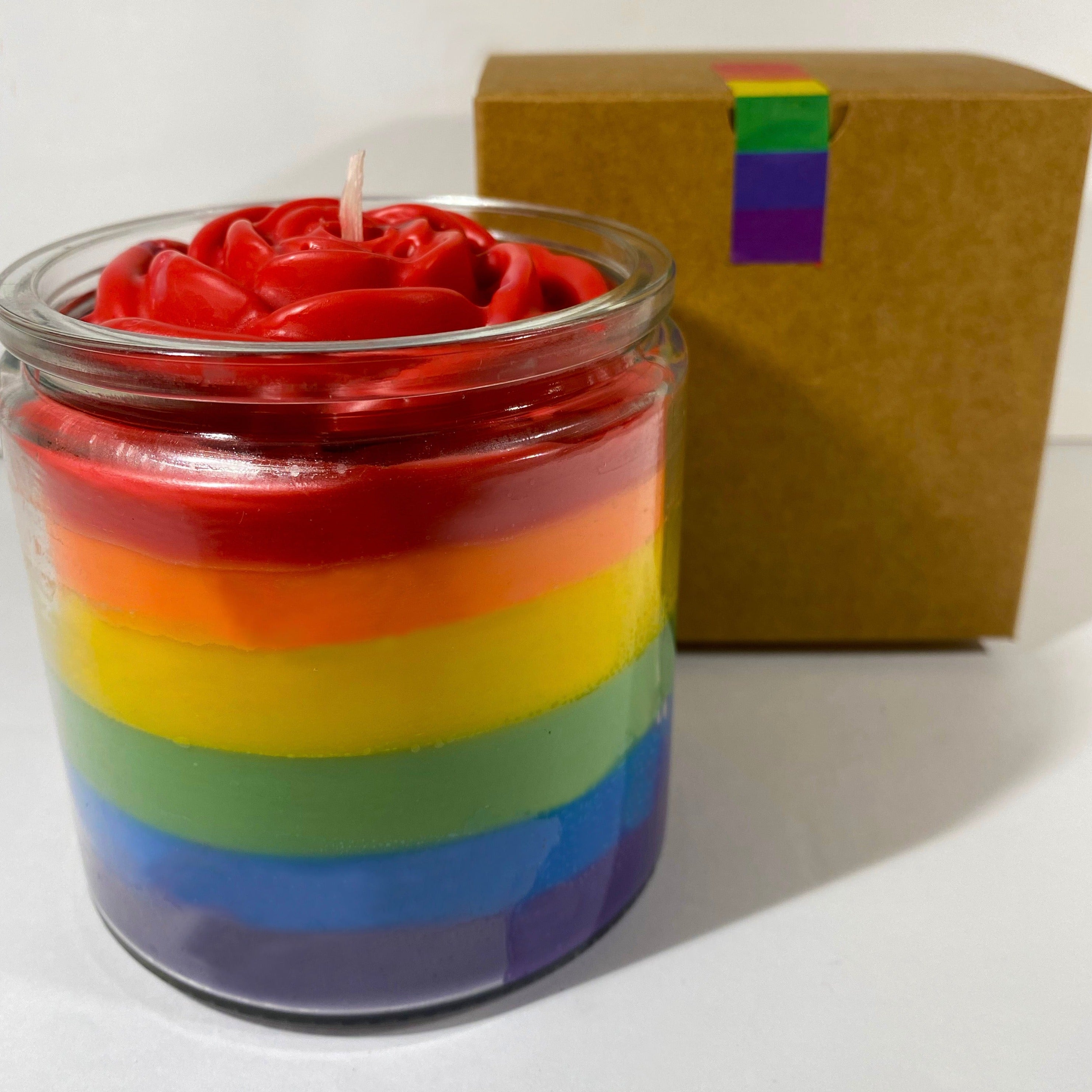 PRIDE Celebration Candle