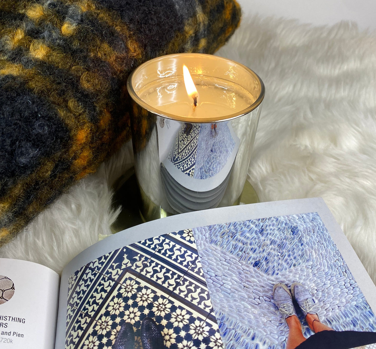 Sweater Weather Scent Candle - Eco-Friendly 8 oz.