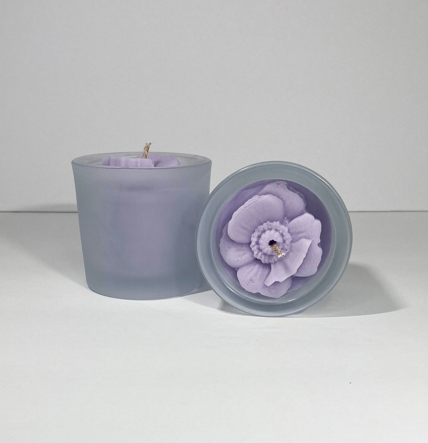 Poppy Flower Top Candle - Eco-Friendly