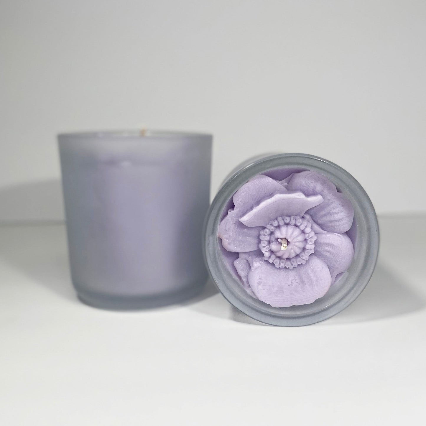 Poppy Flower Top Candle - Eco-Friendly