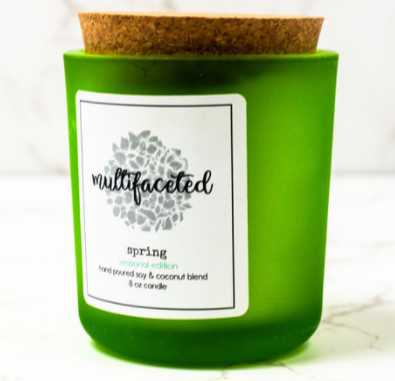 Spring Scent Candle - Eco-Friendly 8 oz.